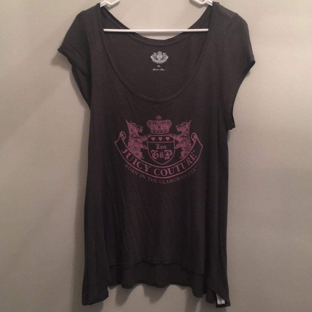Vintage Juicy Couture Trapeze Logo Tee
